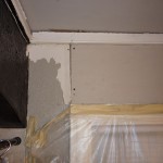 Bathroom Repair - New Sheetrock
